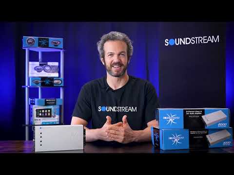 Soundstream Picasso Nano 2-Channel Amps | Compact Power for Mids, Highs & Bridged Sub Setups