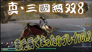 【真・三國無双8】赤兎馬成長日記vol.3辛憲英編③【難易度:究極】