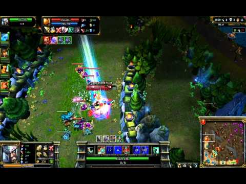 LoL-Tryndamere vs Xin Zhao