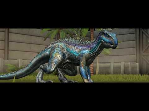 Jurassic World The Game IndoRaptor Gen2 And Brachiosaurus