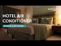 Hotel Room Air Conditioner Sleep Sound - 10 Hours - Black Screen
