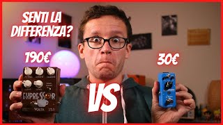 Video thumbnail for COMPRESSORE: 30€ VS 190€ 😱 Si sente la differenza? - Donner Ultimate Comp e Volta Expressor by Stefano Rossi