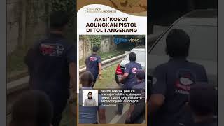 Viral di Media Sosial Aksi 'Koboi' Naik Mercy Pelat RFS Acungkan Pistol, Ngamuk ke Sejumlah Massa