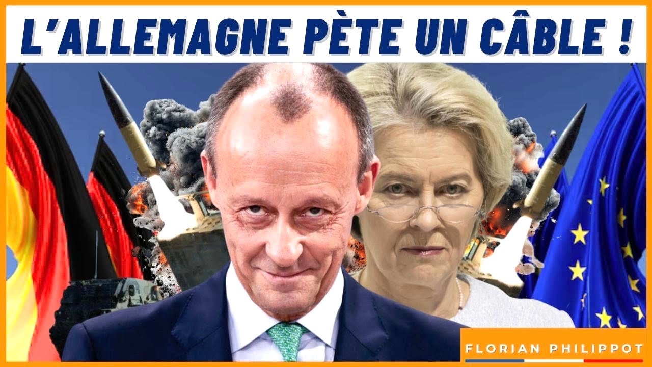 Coup de tonnerre : le nouveau chancelier allemand pète un câble en direct !
