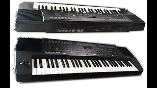 Video thumbnail for Roland E-38 (sound and styles demonstration) HiQ sound by Keyboards - review - repair