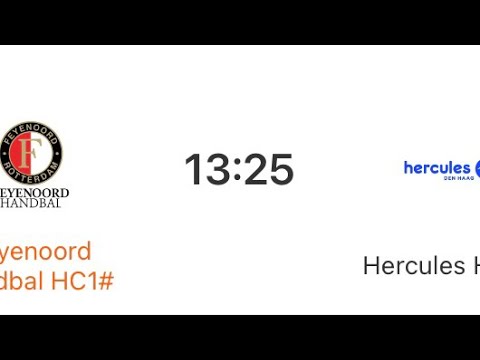 Feyenoord HC1- Hercules HC1