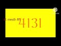 Colorful Numbers 1 To 10000 With Fonts