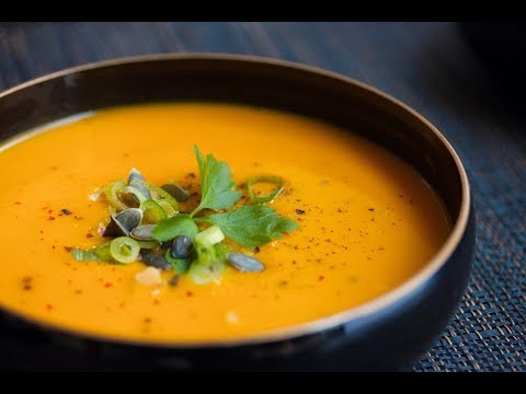 CARROT SOUP - Elsie shows you how to make a Simple, Healthy carrot soup