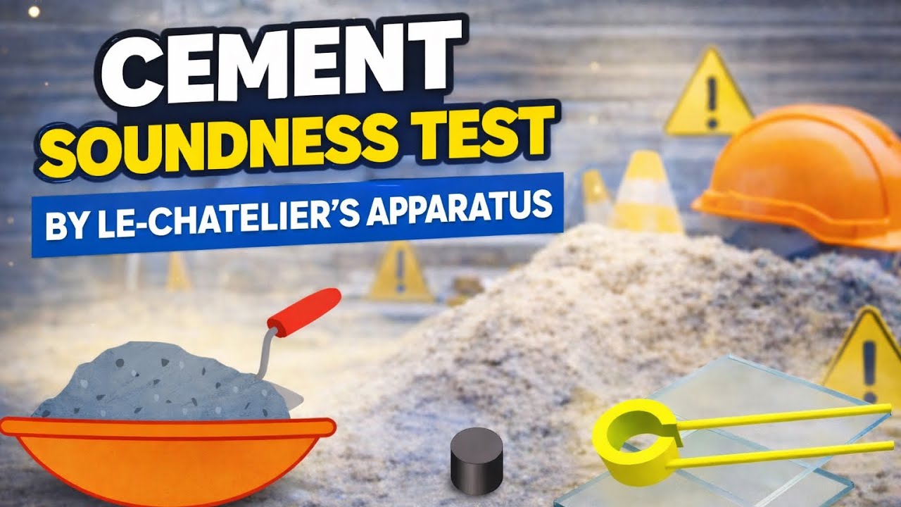 Soundness Test of Cement by Le-Chatelier Method || Cement Test || Test on Cement||