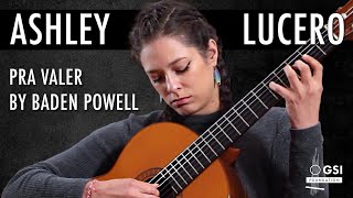 Video thumbnail for Ashley Lucero performs Baden Powell's "Pra Valer" on a 1965 Jose Ramirez "1a AM" Classical Guitar by Guitar Salon International