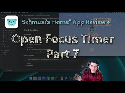 [iOS Dev] "Schmusi's Home" App Review + Open Focus Timer, pt. 7 | SwiftUI App Development (ReUpload) thumbnail