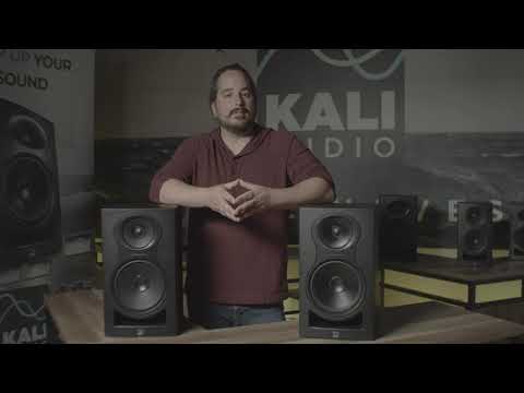 Slide 4 - Kali Audio IN-8 2nd Wave, 3-Way Studio Monitor with 8" Woofer, 4" mid range & 1" coaxial tweeter (video)