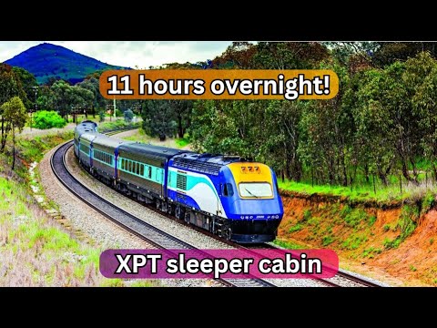 11 Hours Overnight! XPT Sleeper Train Melbourne to Sydney in a First Class Cabin!