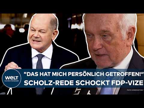 Video Thumbnail: WOLFGANG KUBICKI: "Das hat mich persönlich getroffen!" FDP-Vize von Scholz-Rede geschockt