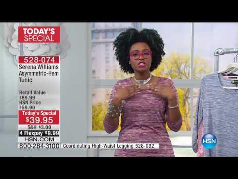 HSN | HSN Today: SERENA WILLIAMS Signture Statement Fashions 03.01.2017 - 08 AM