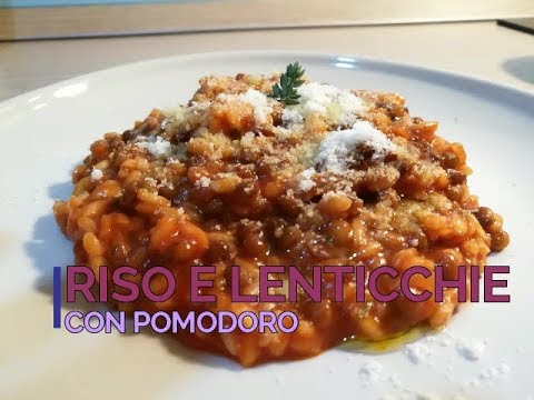 Riso e Lenticchie - ricetta FACILE e BUONISSIMA