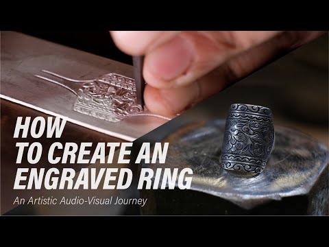 How to Create an Engraved Ring: An Artistic Audio-Visual Journey