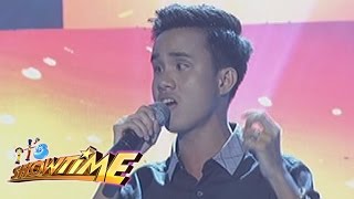 It&#39;s Showtime: Carl Malone Montecido sings Christian Bautista Medley