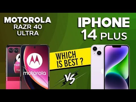 Apple I Phone 14 Plus 5G VS Motorola Razr 40 Ultra 5G Full comparision|Which one Best|@TrakinTech