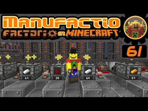 Jim in Manufactio Minecraft E61 - Logistics Supply Chain