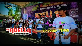 Download lagu om adella | cek sound | TEMAN | live tuban mp3