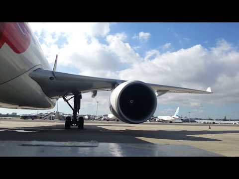 GE CF6-80E1 Eng #1 Start up  cs-ton