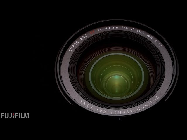 Vidéo FUJIFILM XF 16-80 mm f/4 R OIS WR