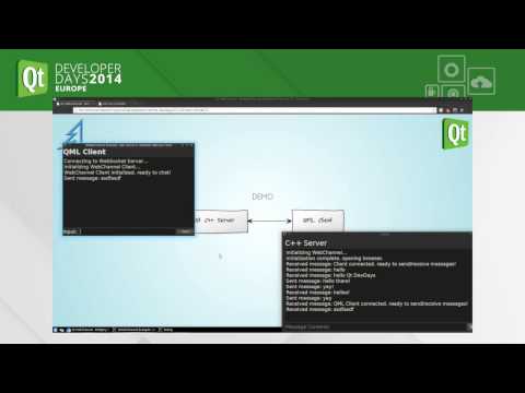 QTDD14 - QtWebChannel - Bridging the Gap between HTML and Qt - Milian Wolff, KDAB