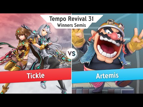Tempo Revival 31 - Tickle (Pyra Mythra) Vs. Artemis (Wario) - Winners Semis - Smash Ultimate