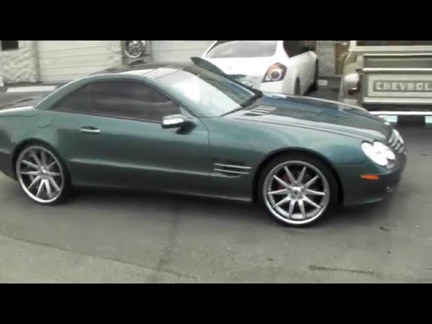 877-544-8473 20 & 22 Inch Asanti ABL-5 Machine Silver Wheels Mercedes SL500 Rims Call us