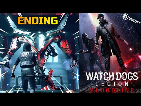 Watch Dogs Legion | Bloodline Final Boss Fight MK2 Destroy the Weakpoints Finish off the MK2 Ending.