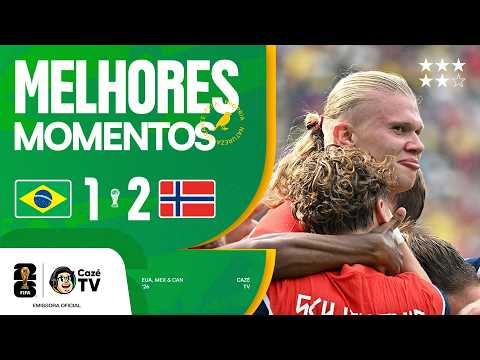 Gols e melhores lances de Brasil x Noruega