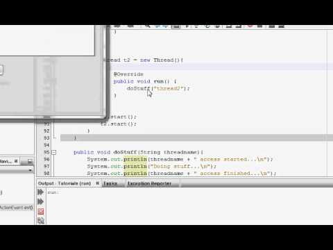 Java Tutorial Concurrency And Simple Thread Synchronization Session 28