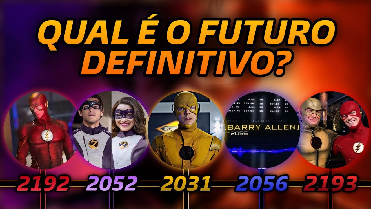 TODOS os FUTUROS de THE FLASH!