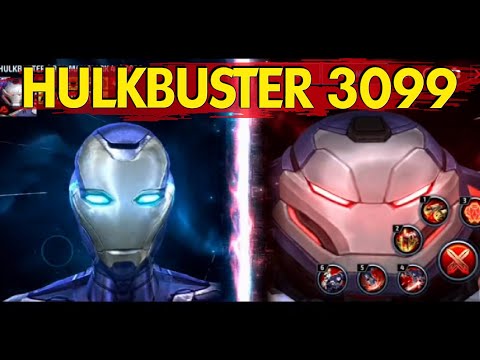 Hulkbuster 3099 New Uniform First Look Gameplay August Update Livestream - MARVEL Future Fight
