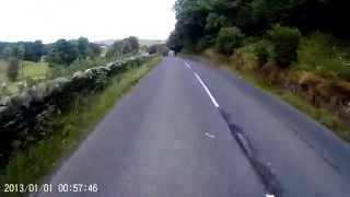 preview picture of video 'Sv650 ride from Killhope to Alston'
