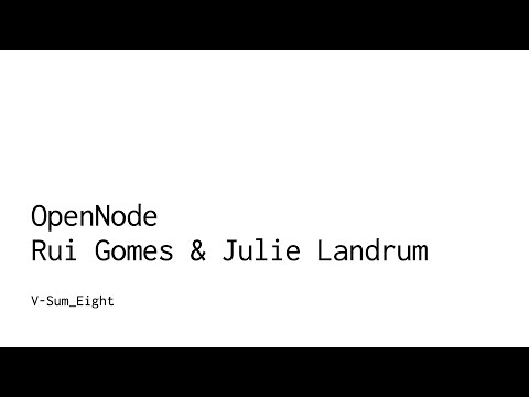OpenNode technical briefing thumbnail