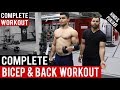 BICEP & BACK Workout SPLIT Routine! BBRT #73 (Hindi / Punjabi)