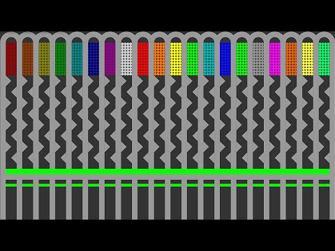 Mix and Separate - The Team Marble Race 07 in Algodoo