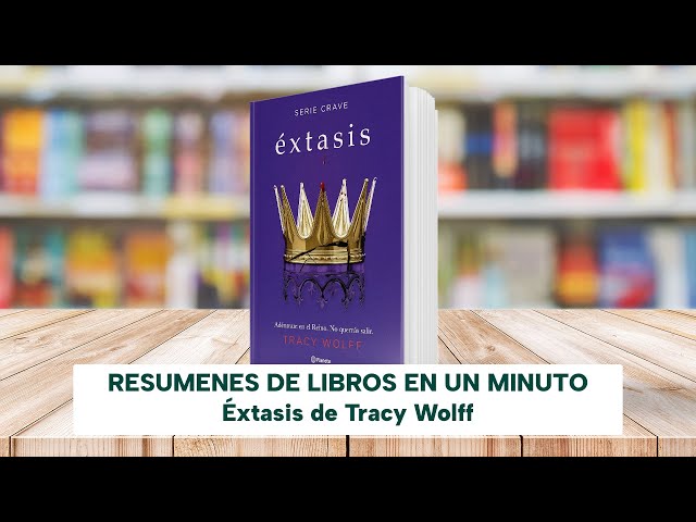 Vídeo relacionado con Éxtasis (Serie Crave 6) (Planeta Internacional)