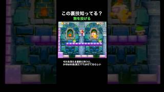 【DS Newマリオ 裏技】無を投げる  #shorts  #Newマリ  #Newスーパーマリオブラザーズ  #バグ