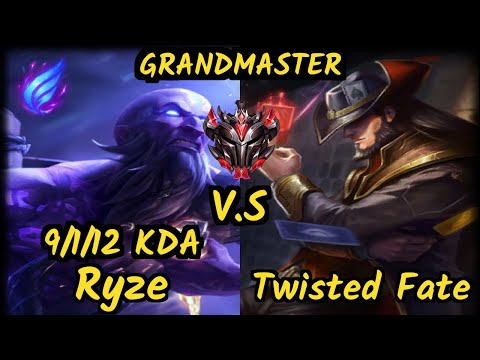 Pekin Woof (RYZE) vs TWISTED FATE - 9/1/12 KDA MID GAMEPLAY - NA Ranked GRANDMASTER