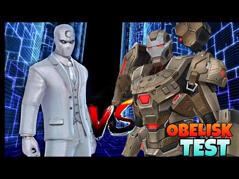WARMACHINE vs MOON KNIGHT // KNULL STAGE 9 COMPARISON // MARVEL FUTURE FIGHT // MFF // F2P
