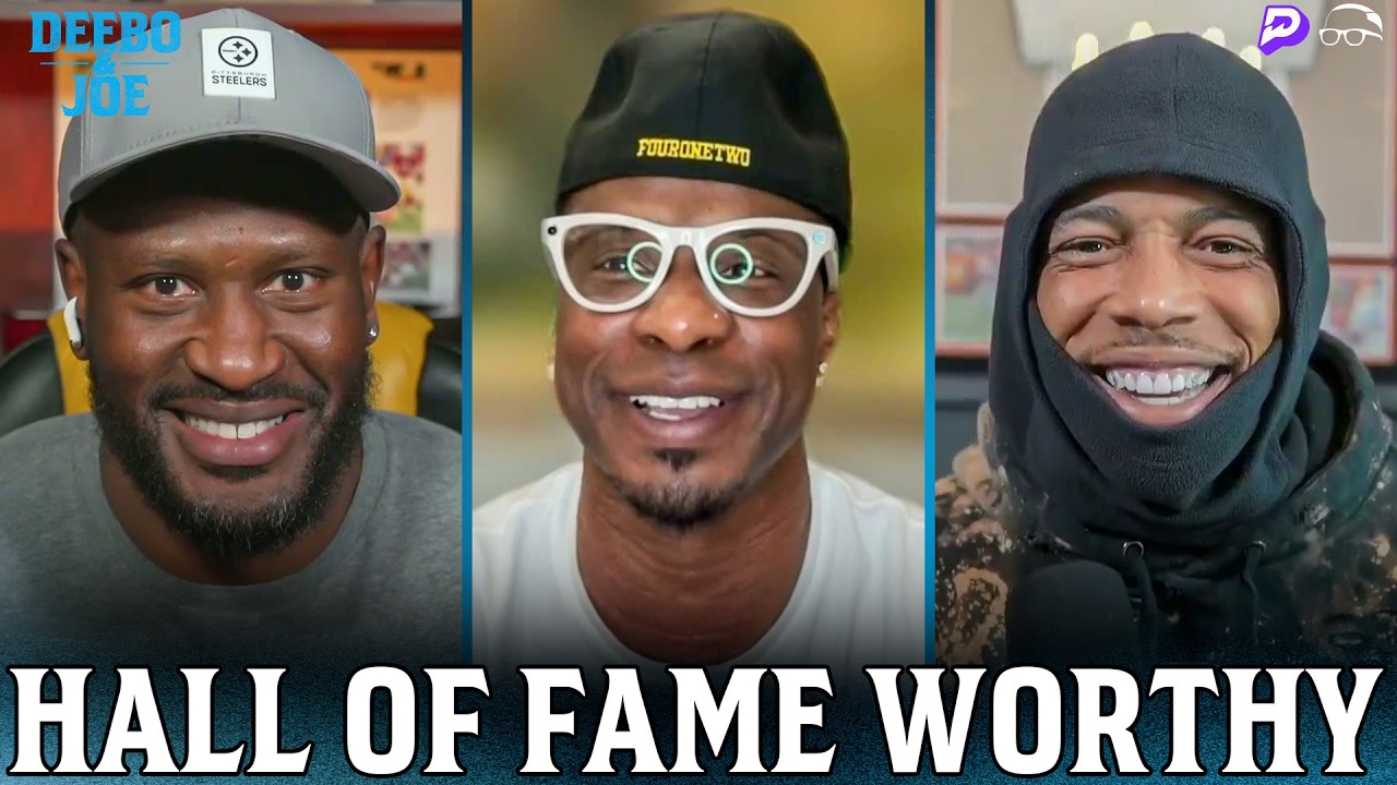Ike Taylor Gives James Harrison & Joe Haden Their Flowers as Future NFL HALL OF FAMERS | Deebo & Joe