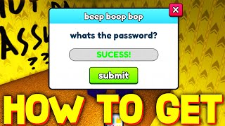 HOW TO GET PASSWORD FOR BACKROOMS in PET SIMULATOR 99! ROBLOX