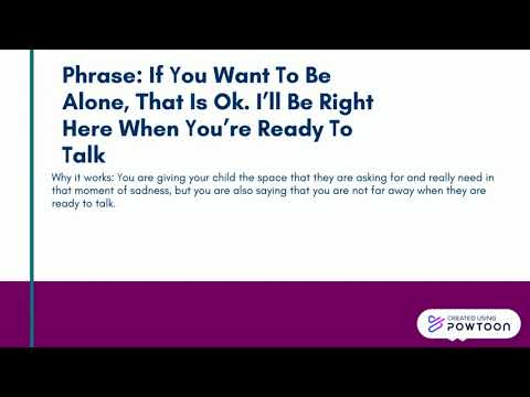 The Most Powerful Phrases To Comfort An Upset Child