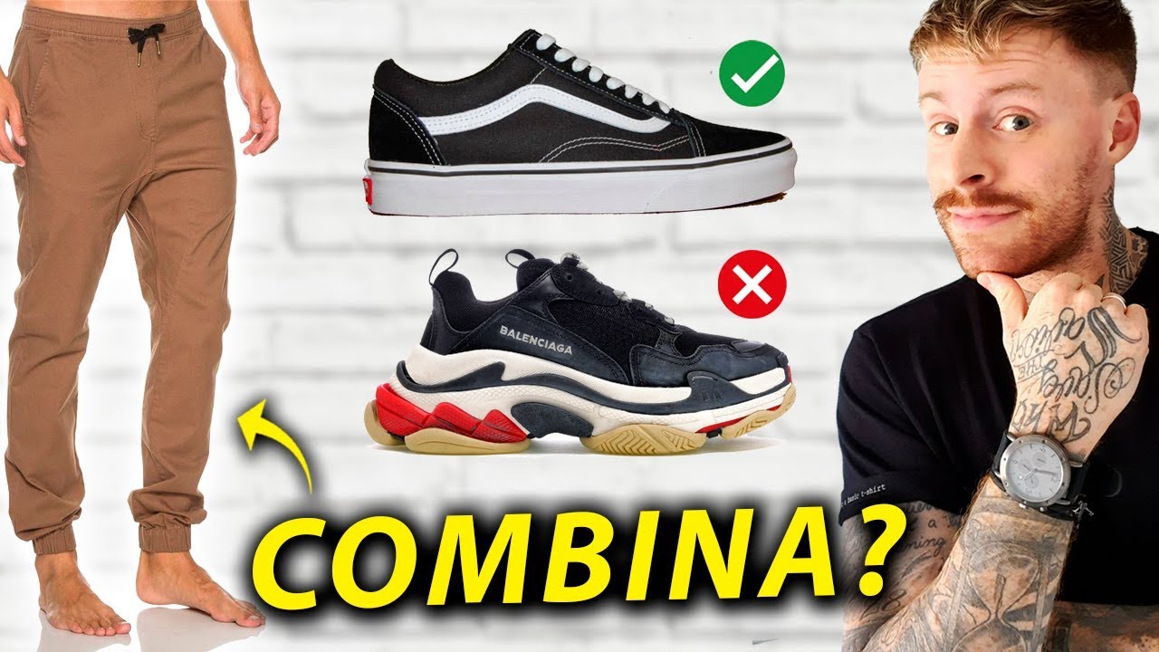 Quais TIPOS DE TÊNIS combinam com cada CALÇA Guia de Combinações Masculinas