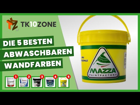 Die 5 besten abwaschbaren Wandfarben