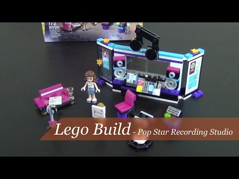 Let's Build - Lego Friends Pop Star Recording Studio Set #41103