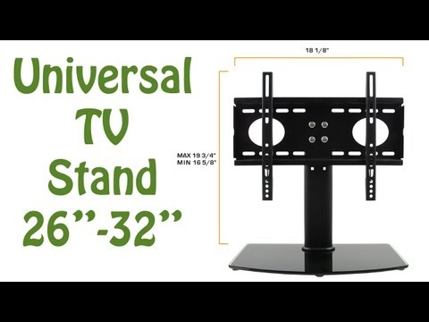 Universal TV Stand TV Wall Mount Combo for 37 55 LCD LED Plasma TVs TV Stand Replacement